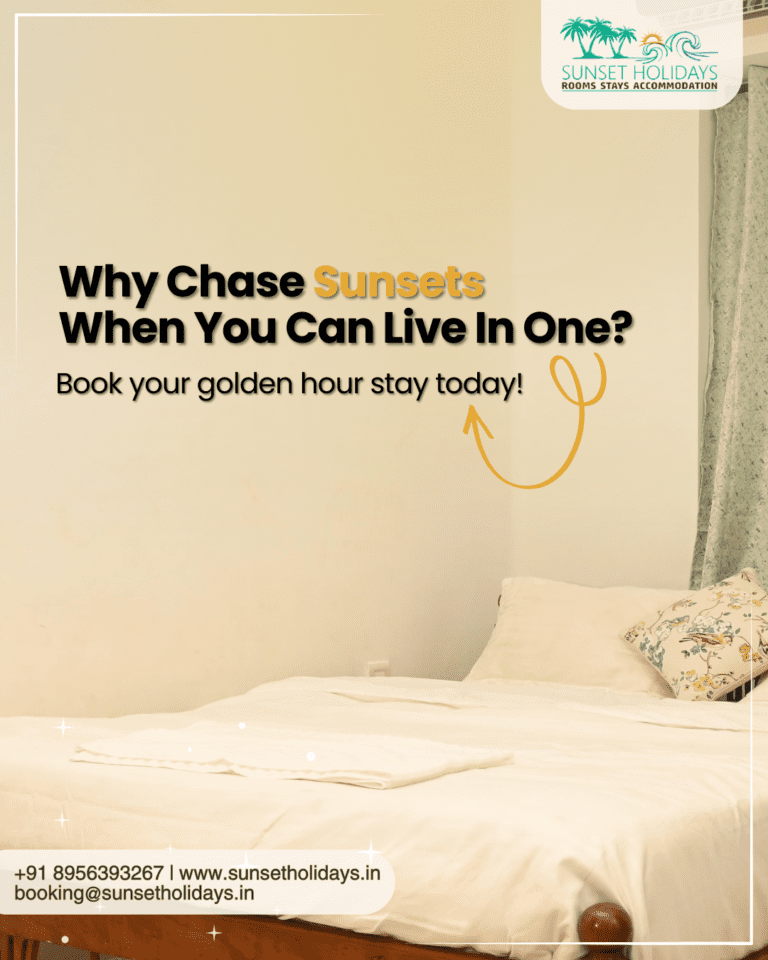 Why Chase Sunsets When You Can Live In One?