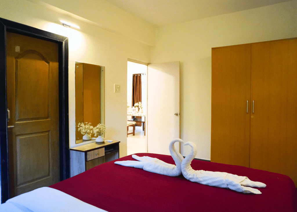 Sunset Holidays Goa | Studio Rooms & 2BHK Apartments in Colva
