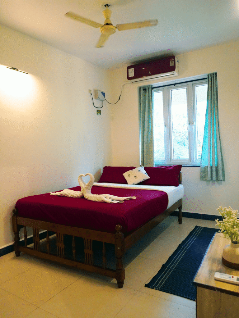 Sunset Holidays Goa | Studio Rooms & 2BHK Apartments in Colva
