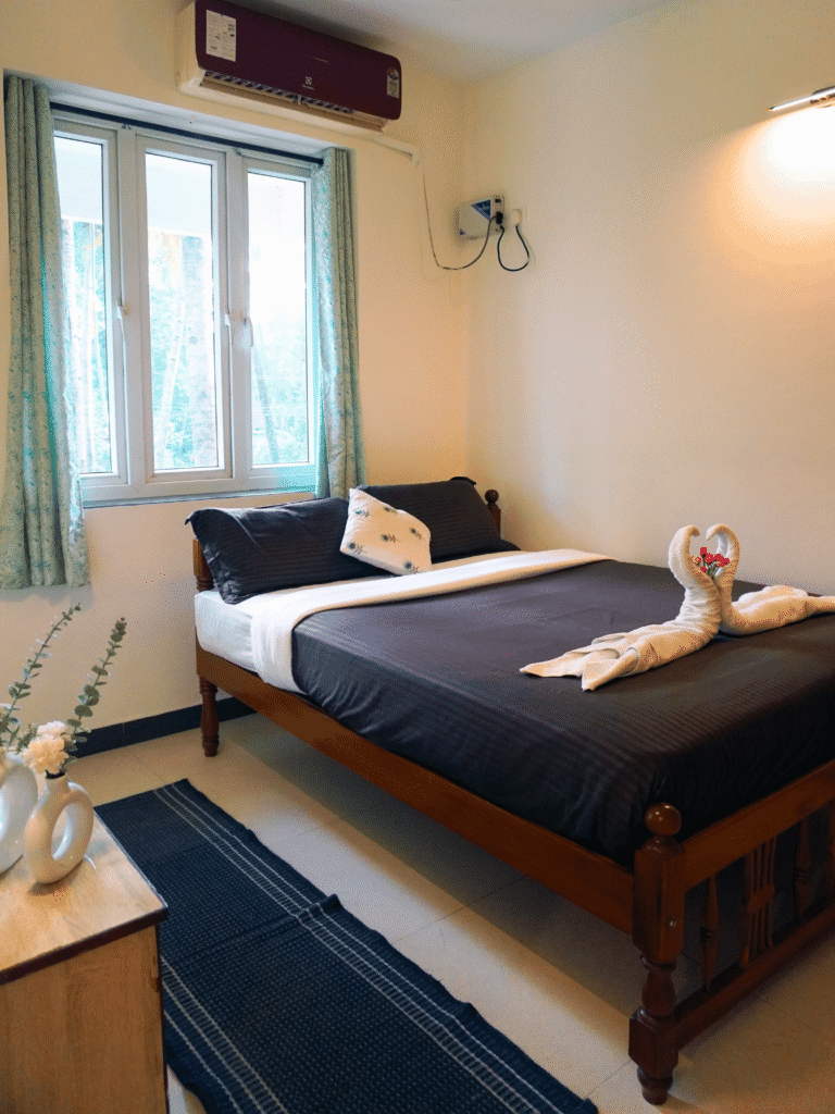 Sunset Holidays Goa | Studio Rooms & 2BHK Apartments in Colva