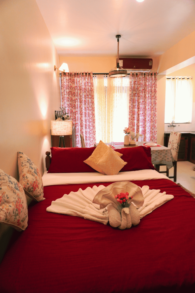 Sunset Holidays Goa | Studio Rooms & 2BHK Apartments in Colva